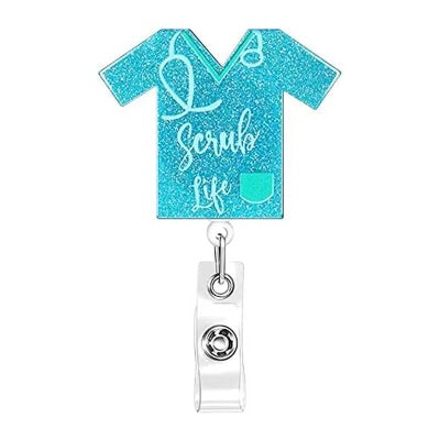 Scrubs Life Badge Holder